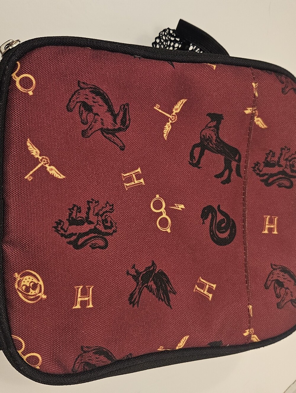 Pottery Barn Teen HARRY POTTER Insulated Lunch Box Bag Hogwarts WIZARDING WORLD